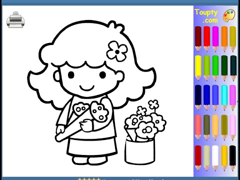 Free Coloring Games For Kids - YouTube