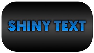 How To: Create Glossy Text in Photoshop