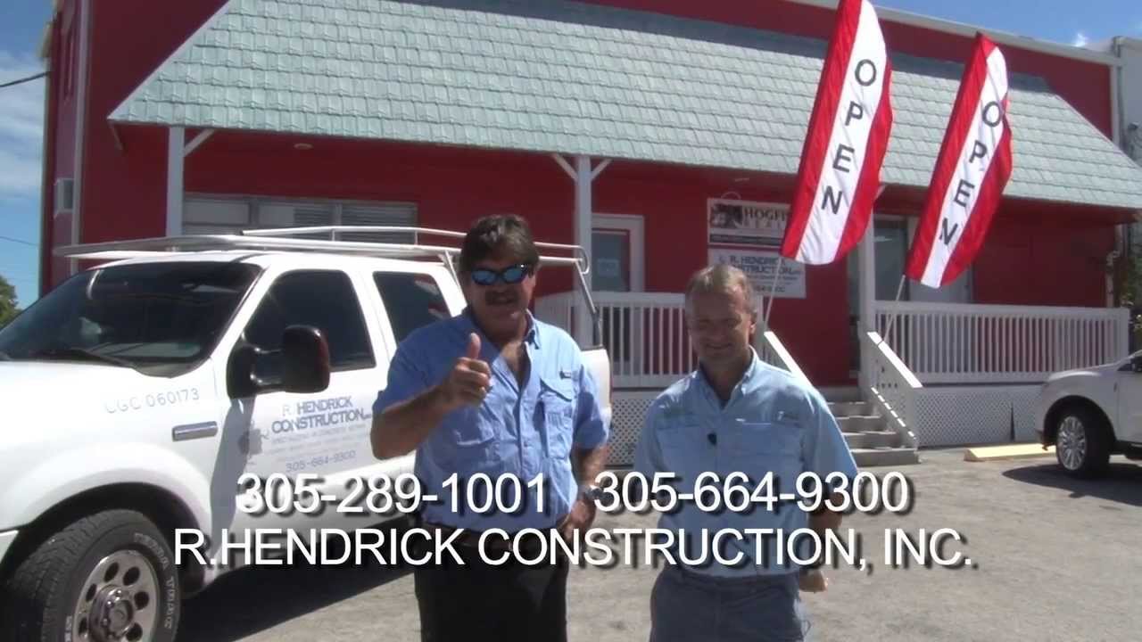 Hendrick Construction Marathon, Florida Keys General Contractor - video ...