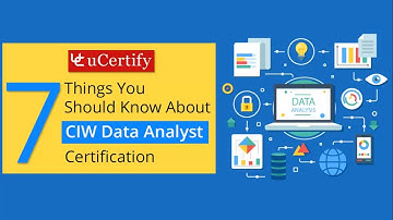 CIW Data Analyst Certification