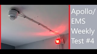 Apollo XP95/EMS Firecell Home Fire Alarm Weekly Test #4