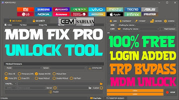 MDM Fix Pro Unlock Tool 2025 | FRP/KG/MDM/IT ADMIN Lock Bypass | Free Login Access Lifetime