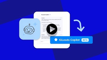 Meet IGLeads Copilot — your AI-powered lead generation assistant.