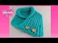 DIY. Increíble Cuello de Ganchillo Fácil y Rápido!! // Amazing  Crochet Snood Quick and Easy