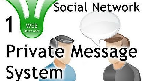 Deprecated: 1/3 Private Message System Tutorial for PHP MySQL Websites Web Intersect