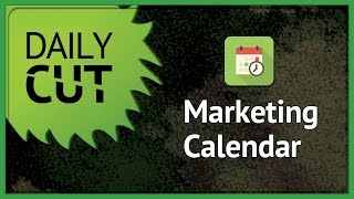 Plan Ahead: Marketing Calendar