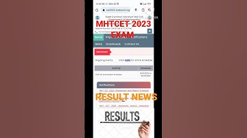 MHTCET RESULTS DECLARE DATE 2023 EXAM 💙 WILL RESULT DECLARE #mhtcet2023 #mhtcet