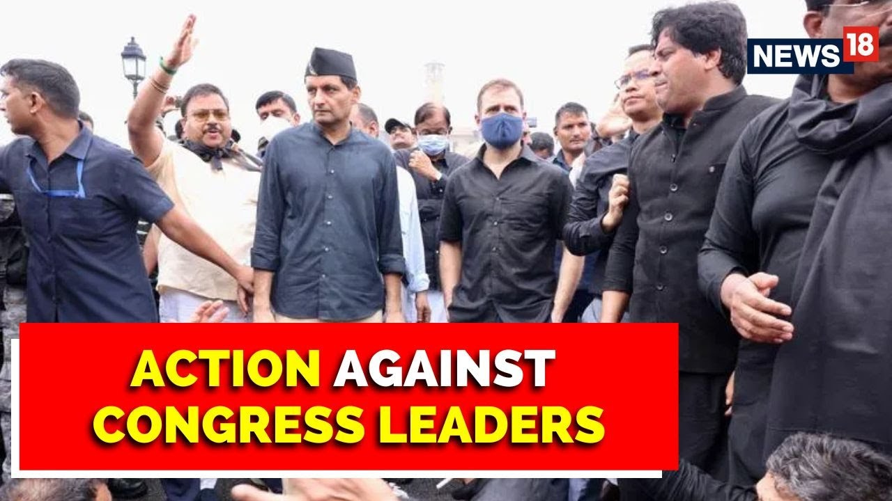 Congress Leaders In Trouble Over 'Black Friday' Stir, Delhi Police Registers FIR | English News