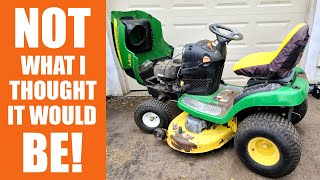 Customer Thinks John Deere Lawn Tractor Has Fuel Issue. Is he right?