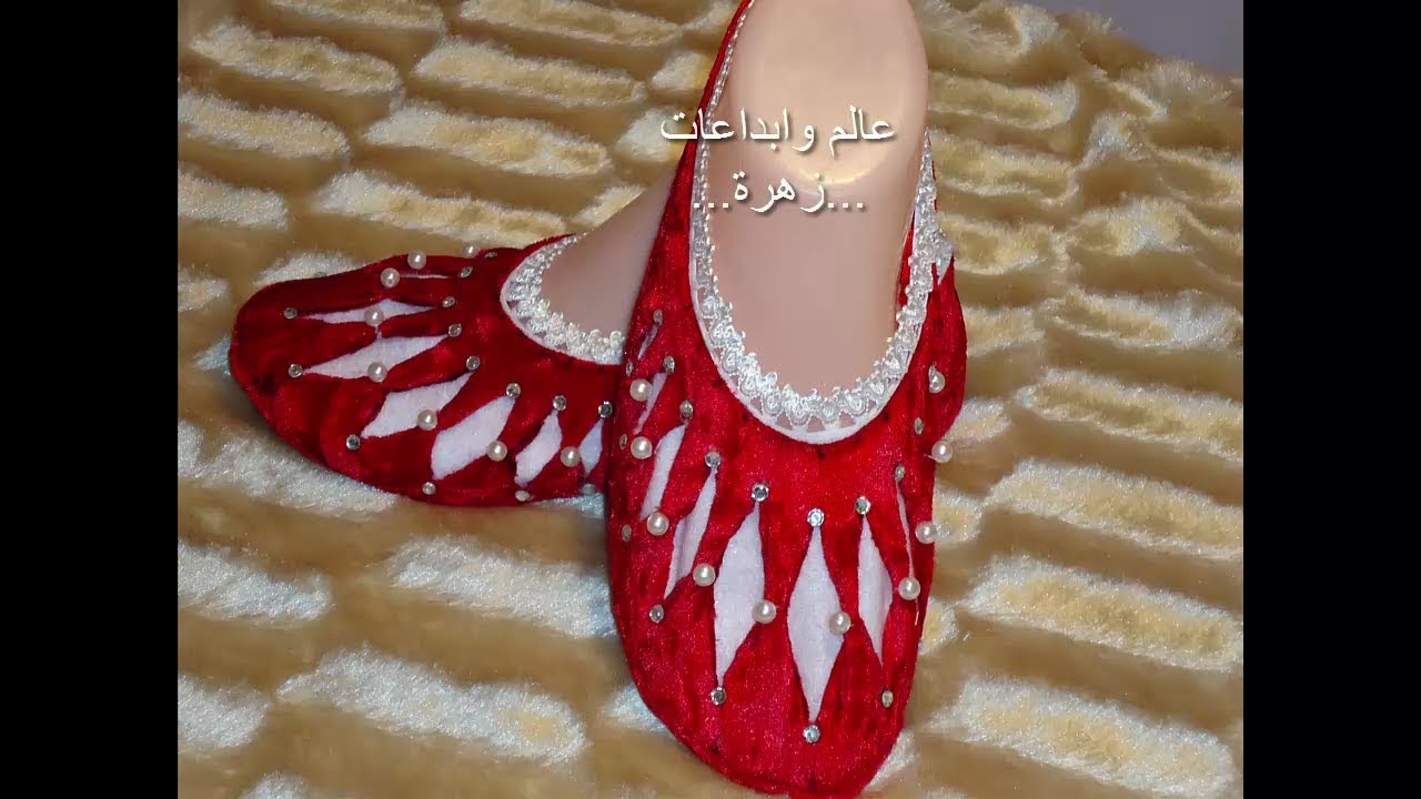 مشروع صغير للربح : خياطة جوارب ستيل شيك للعرائس من تصميمي بأسهل طريقة