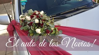 ❤️Como decorar EL AUTO DE LOS NOVIOS!