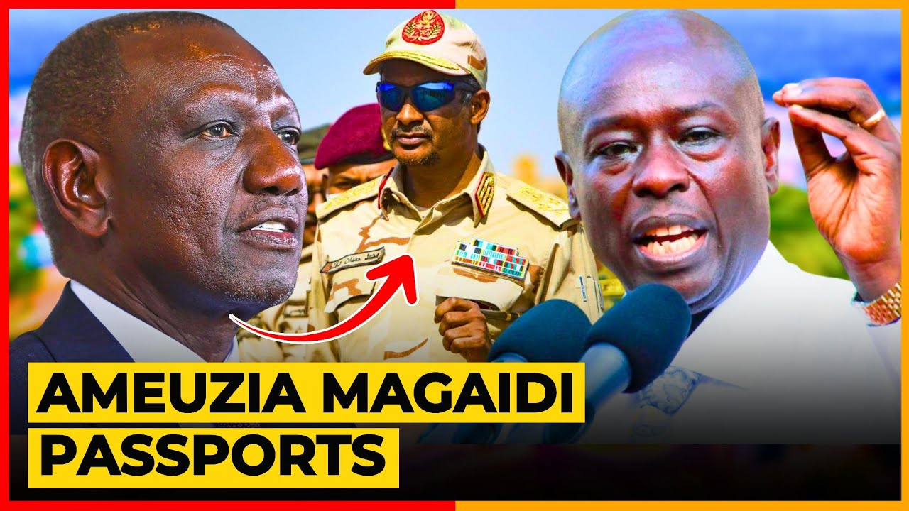 SHOCKING! Ruto's Passport Scandal | Kenyan Passports Sold to RSF | Gachagua Exposes President Ruto 