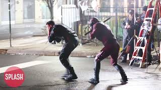 The Punisher And The Daredevil Film Action Scene For \\