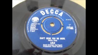 lulu -  cant hear you no more