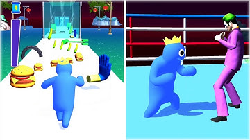 MAX LEVEL in Blue Monster Run Game!