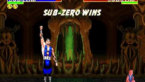 Ultimate Mortal Kombat 3 - Genesis & Mega Drive - Sub-Zero - Babality