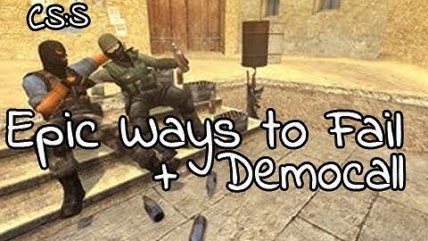 Counter-Strike: Source: Epic Ways to Fail #1