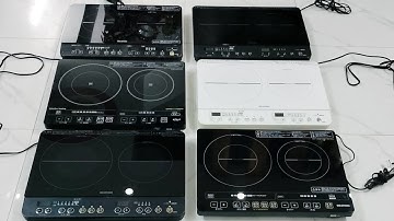 Bếp từ đôi mỏng không lò nướng, tiết kiệm điện, có HẸN GIỜ hàng nội địa Nhật Bản LH 0919407501