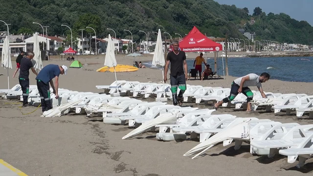 BURSA PLAJLARINDA KALİTE VE KONFOR ARTIYOR