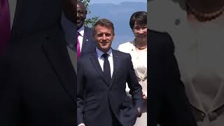 G7 Leaders Take Family Photo on Final Day of Summit