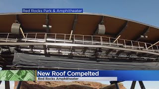 Check Out The New Roof Over The Stage At Red Rocks