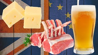 ブレグジット　イギリス産のチーズや羊やビールはどうなる