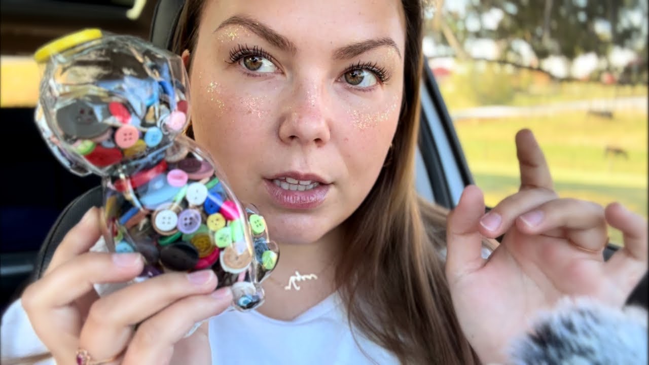 asmr for tingles😴🤤 AUTHENTIC ASMR (glass tapping, natural nails ...