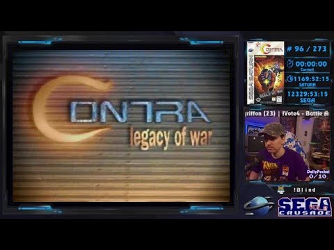 SEGA Crusade Vol 2 - #96 - Contra Legacy of War - Saturn - Part 1