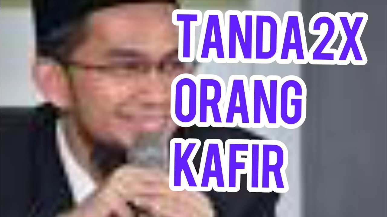 Orang Kafir Seperti Ini. Ustd Adi Hidayat - YouTube