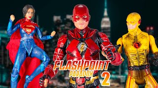 Flash and Supergirl vs Reverse Flash (Stop Motion) ¡¡FLASH POINT!!