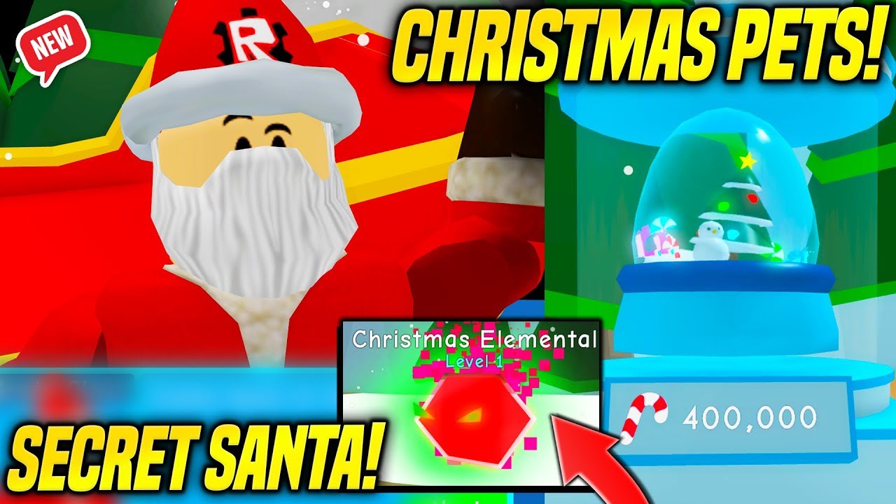New Christmas World Pets And Secret Santa In Bubble Gum