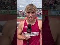 Gothenburg senior Jax Rickertsen clears 15-04.00 to win his first gold medal in Class B Pole Vault.
