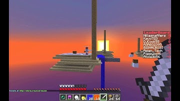 Glide hack on Crewniverse Skywars