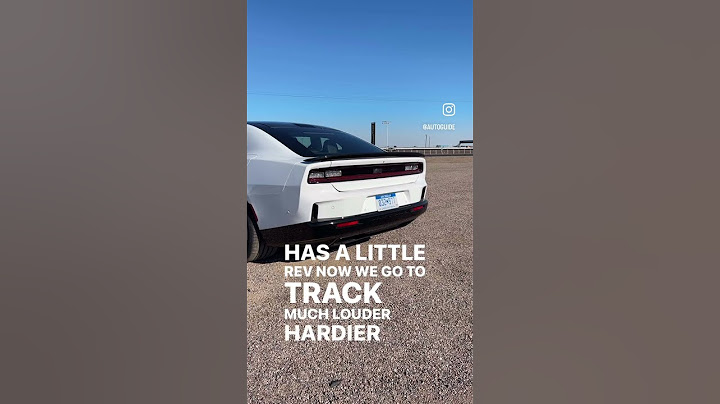 All of the Electric Dodge Charger Fake Exhaust Noises