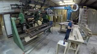 Raised Panel End Process Time Lapse
