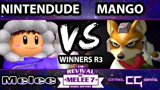 Revival Of Melee 7 - Nintendude Ice Climbers Vs. Mango Fox - Winners Bracket