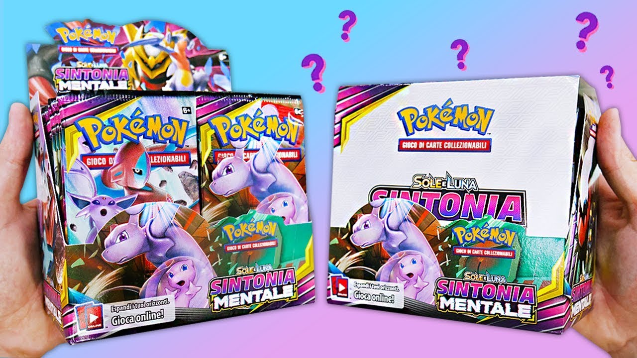 APRO ALTRI 2 BOX DA 72 BUSTINE POKEMON SINTONIA MENTALE! - Trovo la ...