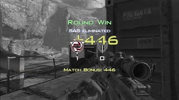 CROSS MAP MW3 TRICKSHOT - INSANE