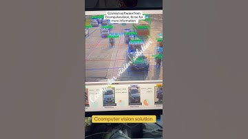 Ccvision v1 - traffic management software from Ccomputer vision solutions #ccomputervision