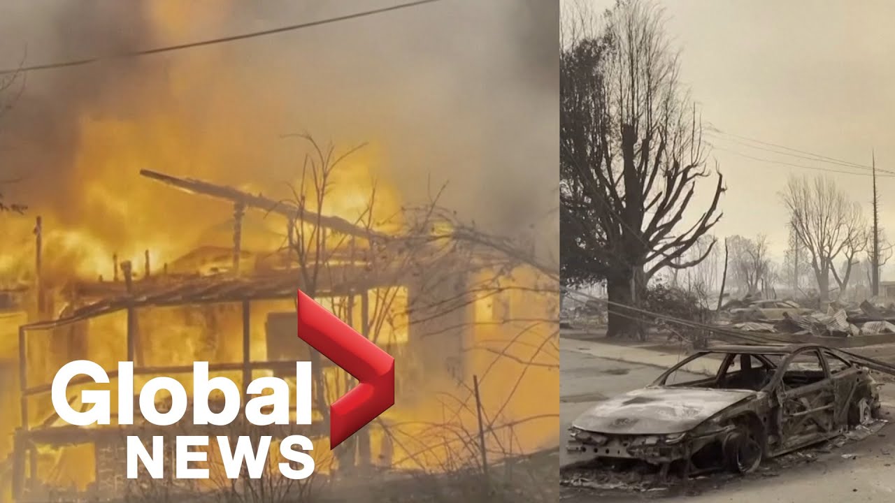 Dixie Fire: Dramatic images show what remains of historic California gold-rush town