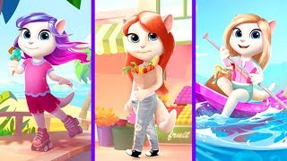 My Talking Angela Gameplay Great Makeover For Kids Hd
