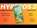 HyperOS 3 Global &amp; India Features Explained + Rollout Timeline
