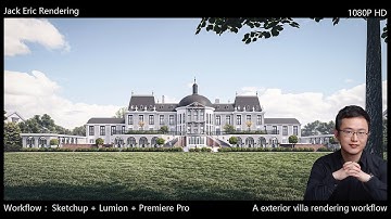 LUMION10PRO (PHOTO-REALISTIC)EXTERIOR RENDERING TUTORIAL #8