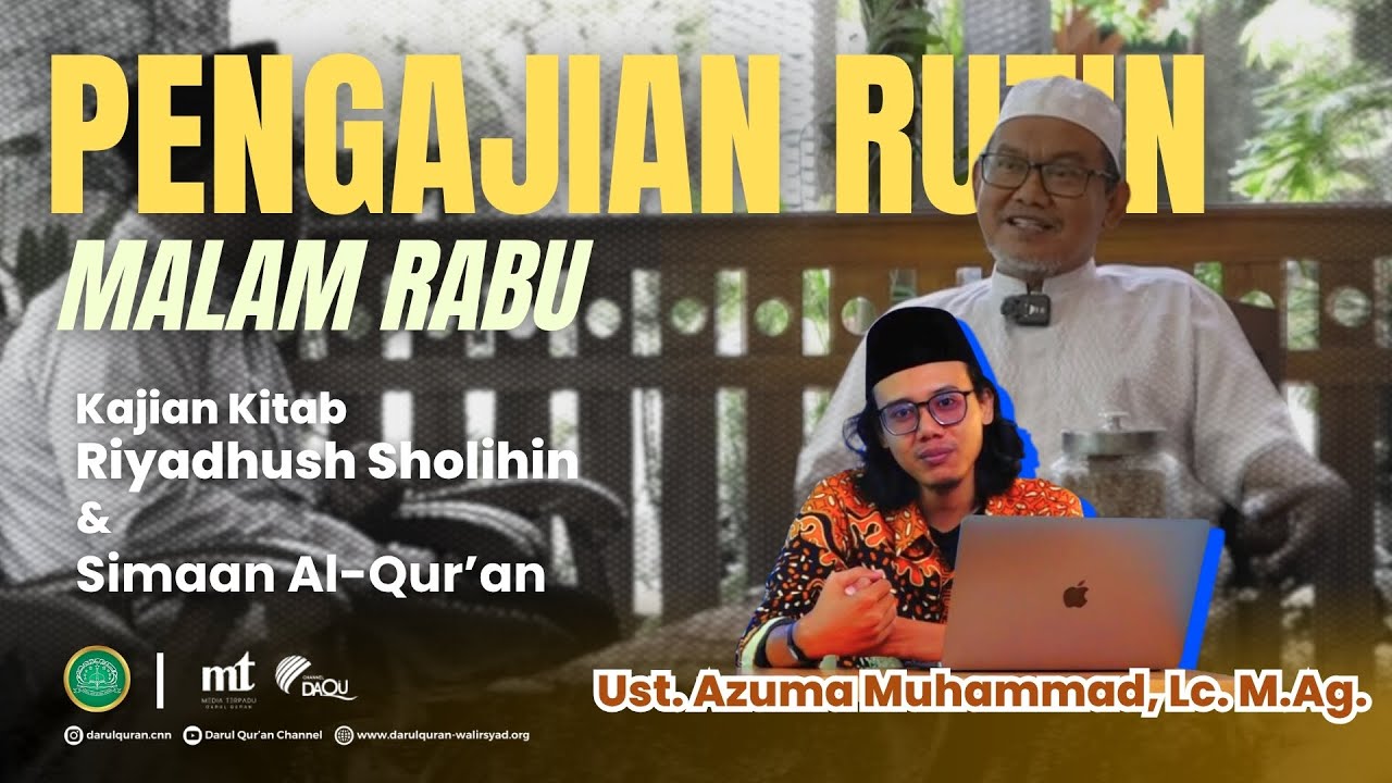 PENGAJIAN RUTIN MALAM RABU PP. DARUL QUR'AN WAL IRSYAD  (Selasa, 27 Januari 2026)