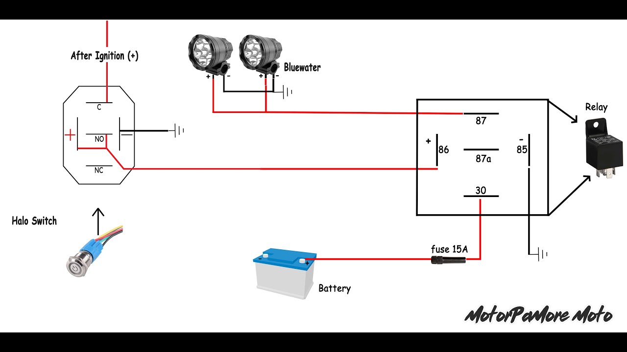 Bluewater Led Wiring Diagram With Relay - Wiring Diagram Schemas