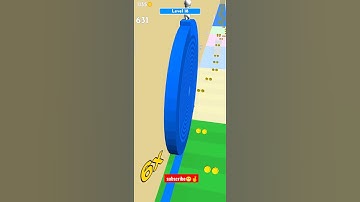 Layers roll - All Levels Gameplay Walkthrough (Android, IOS) Levels 6-7 #shorts