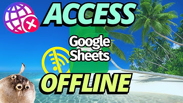 How to Make a Google Sheets File Available Offline (2 Quick Ways)