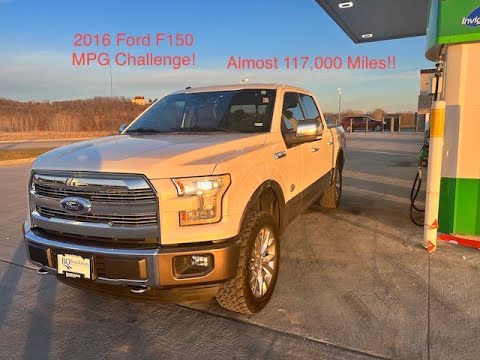 2016 Ford F150 Coyote 5.0 V8 MPG Challenge  #Ford #coyotev8