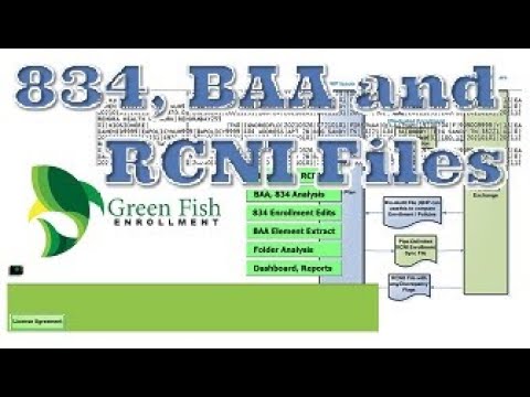 FFM Flow Chart with BAA 834 RCNI Overview and RCNI Data Examples