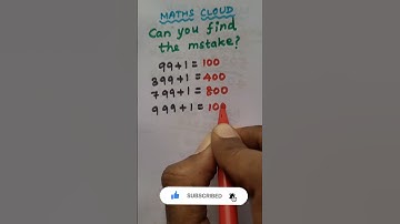 Can You Find The Mistake? #mathshorts #maths #shorts #easymaths #ytshorts #shortvideo  #mathstricks